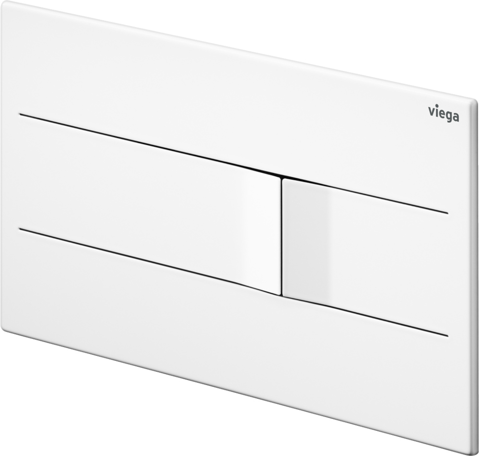 Кнопка для инсталляции Viega Prevista Visign for More 201 Белый (8621.1), 773502