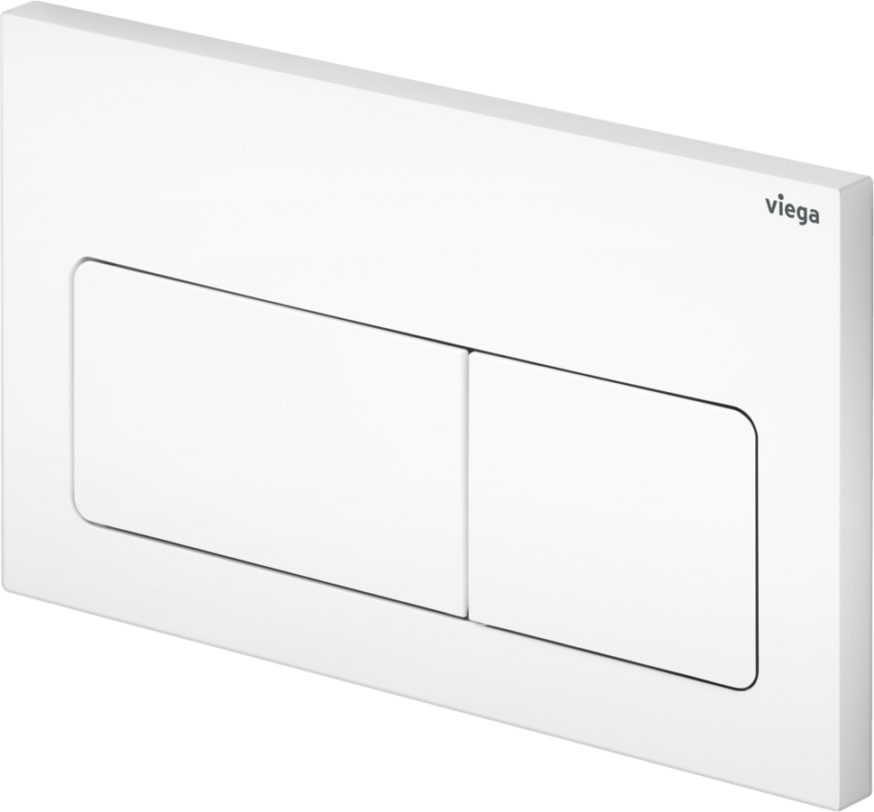 Кнопка для инсталляции Viega Prevista Visign for Life 5 Альпийский белый (8601.1), 773731