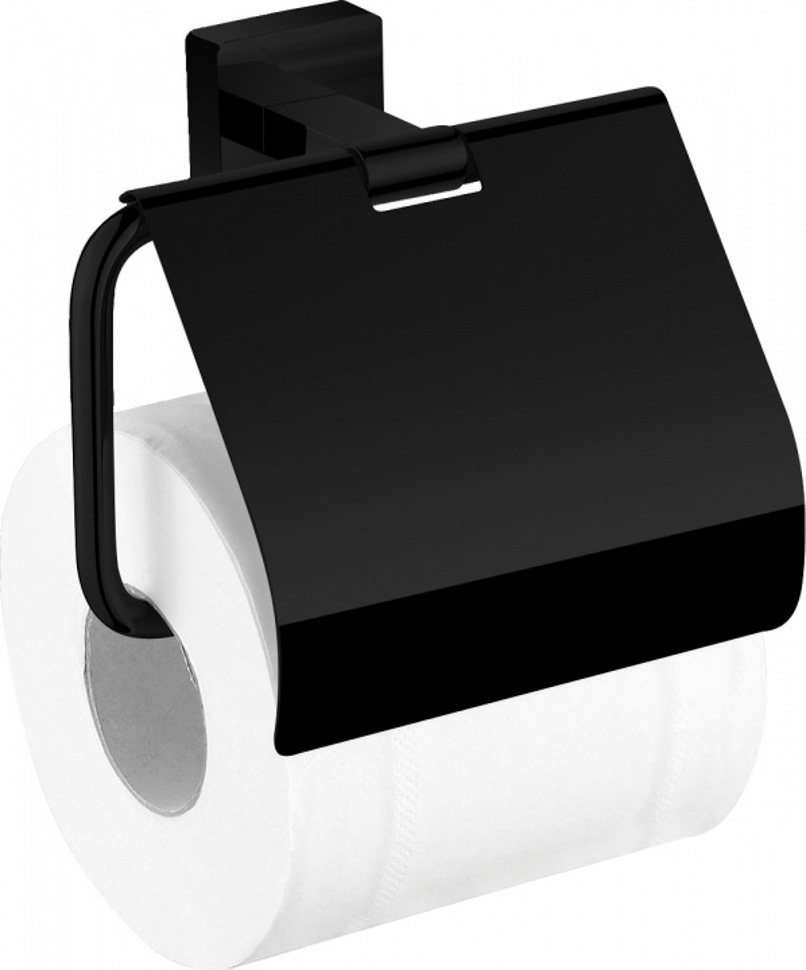 Держатель туалетной бумаги Aquanet черный 6586MB