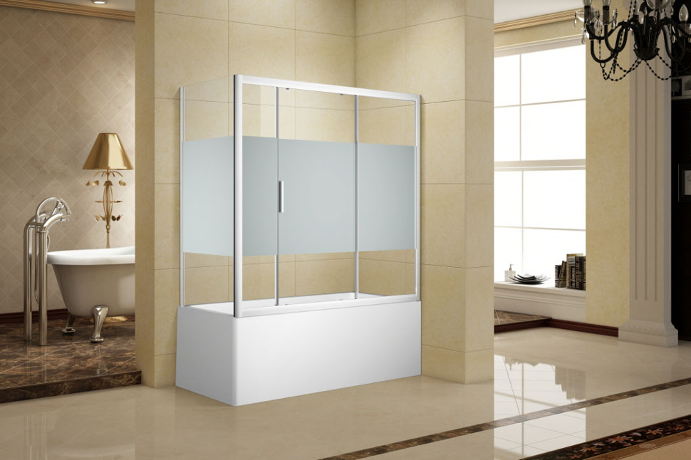 Боковая стенка Aquanet Practic прозрачное стекло 75x150 см AE10-F-75H150U-CP